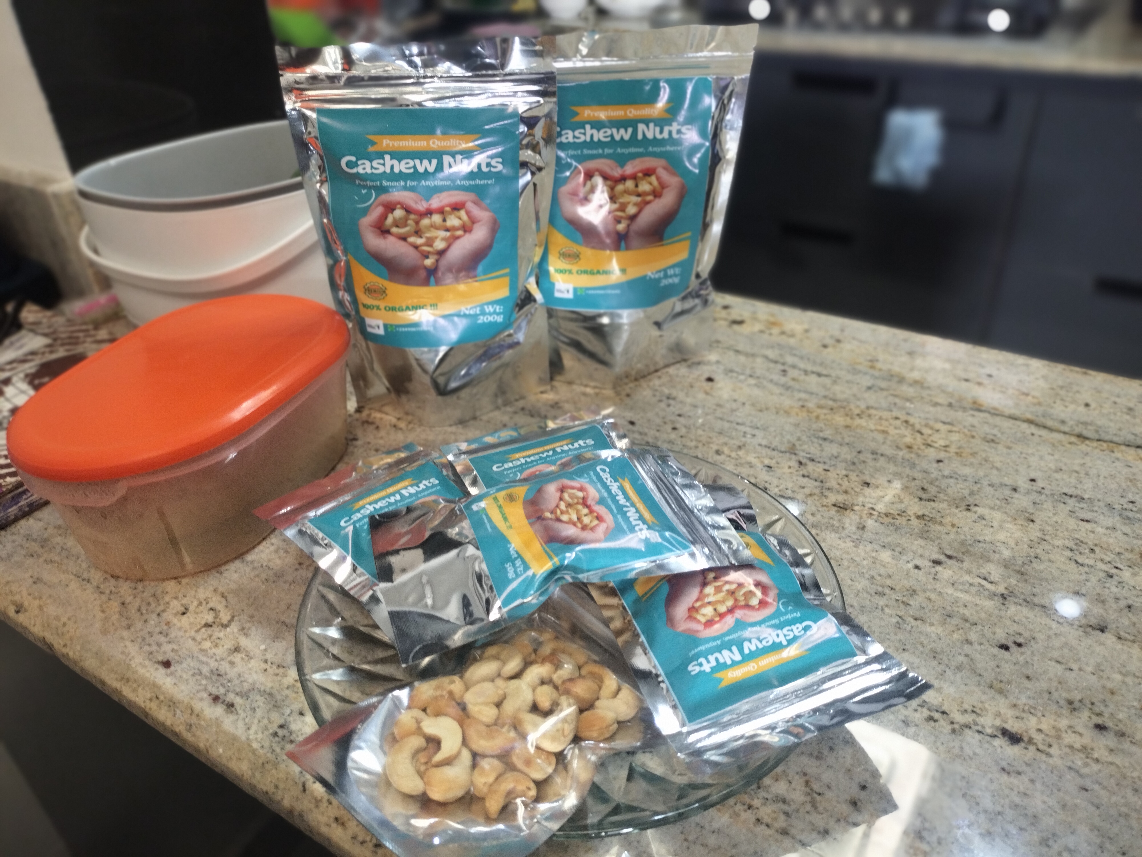 200g Oven roasted cashew nuts
